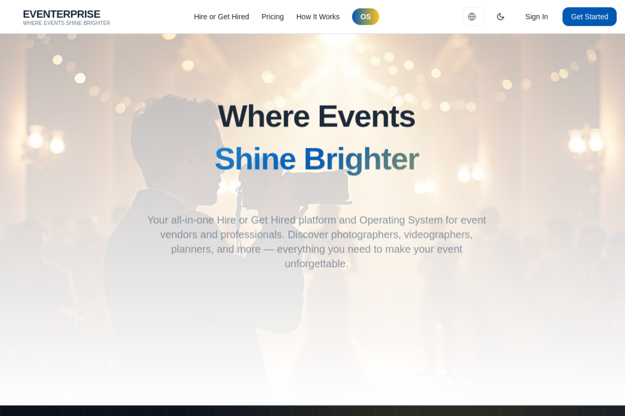 Building Eventerprise: an AI operating system for events