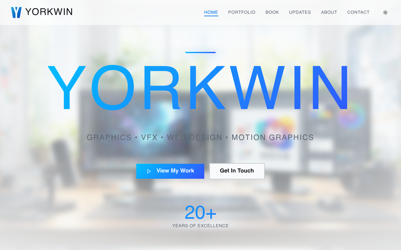 Yorkwin.com: 20+ years of craft on one page